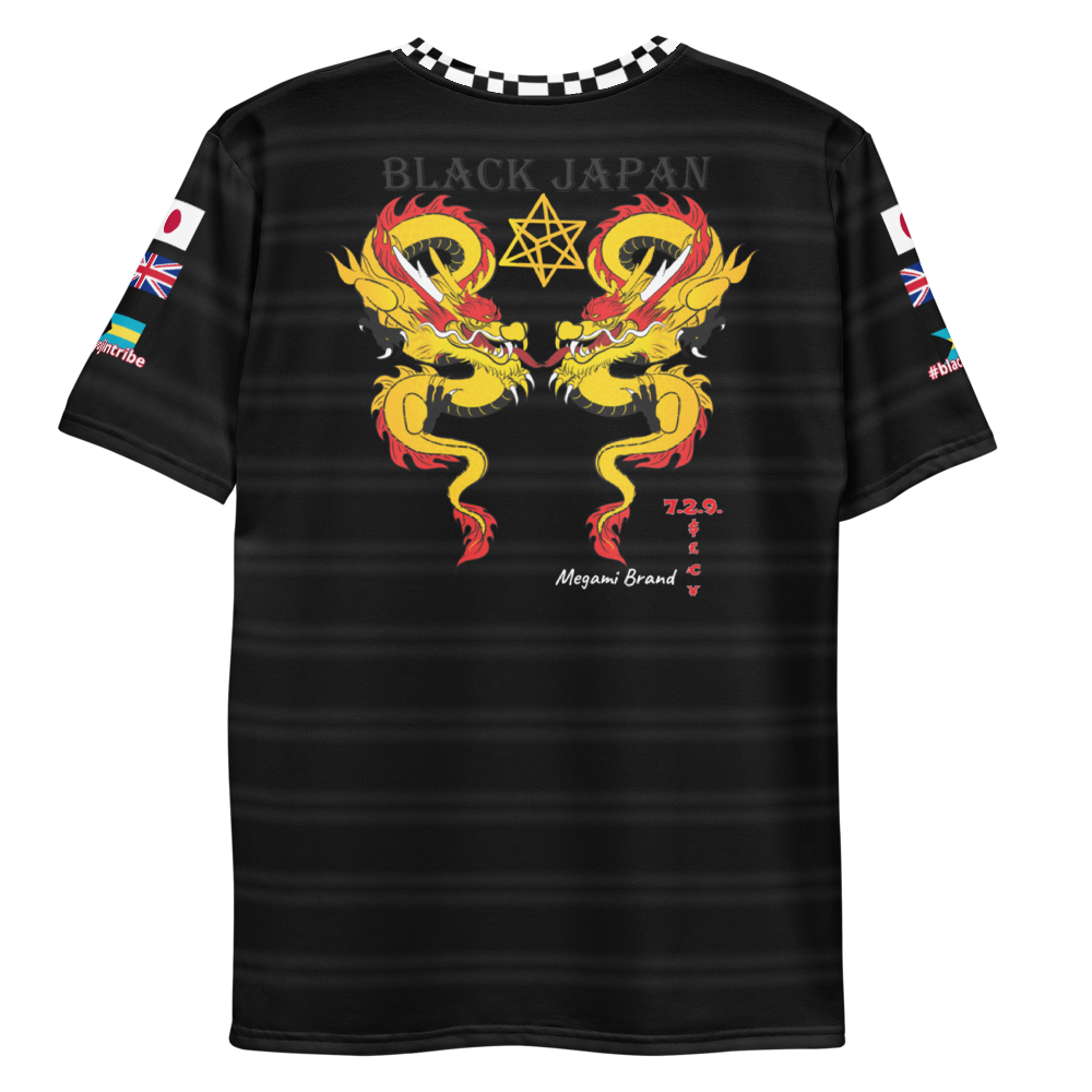 729 Motorsports | Black Japan Dragon T-Shirt