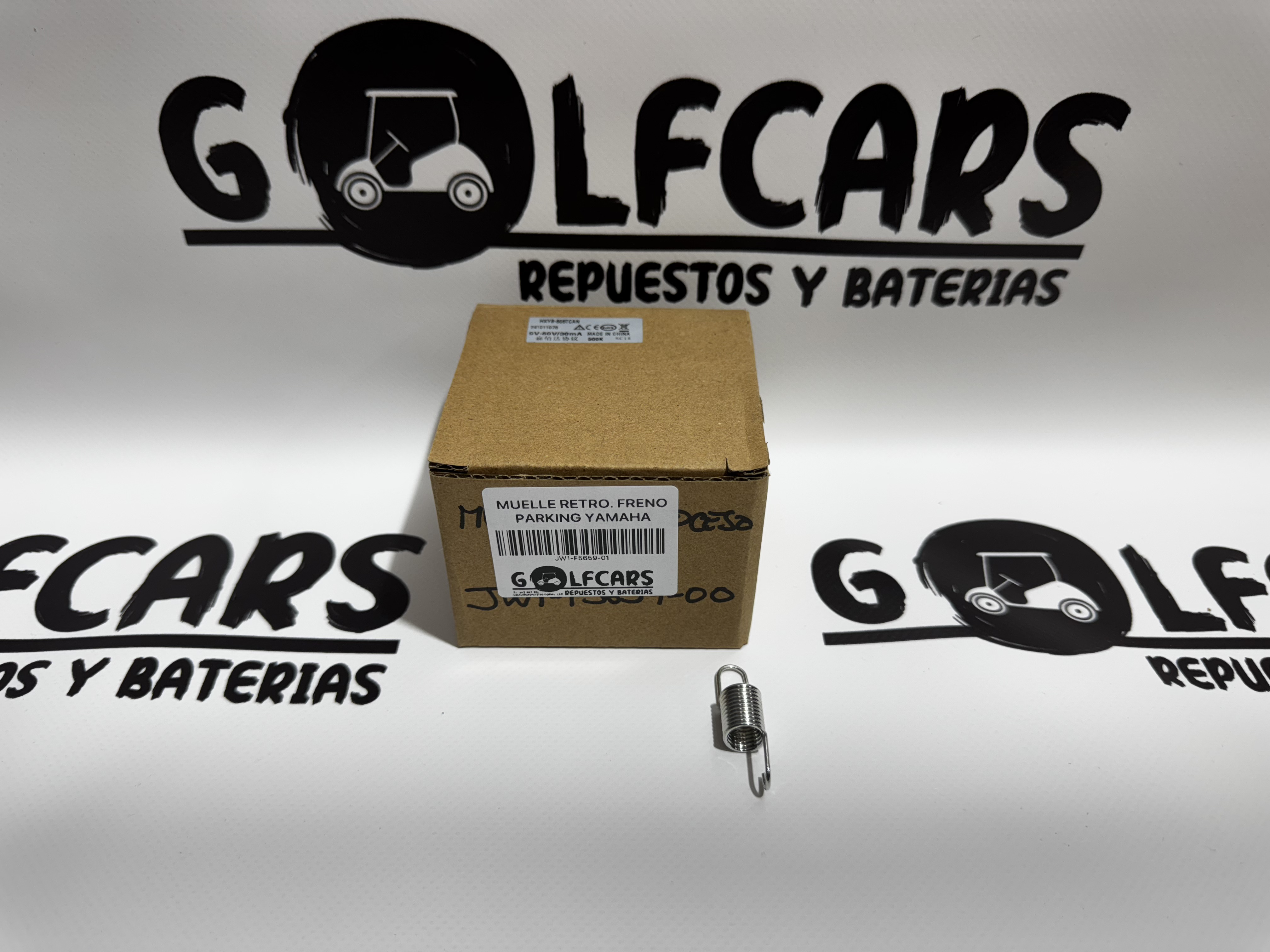 Muelle de retorno pedal freno estacionamiento Yamaha. JW1-F5659-00