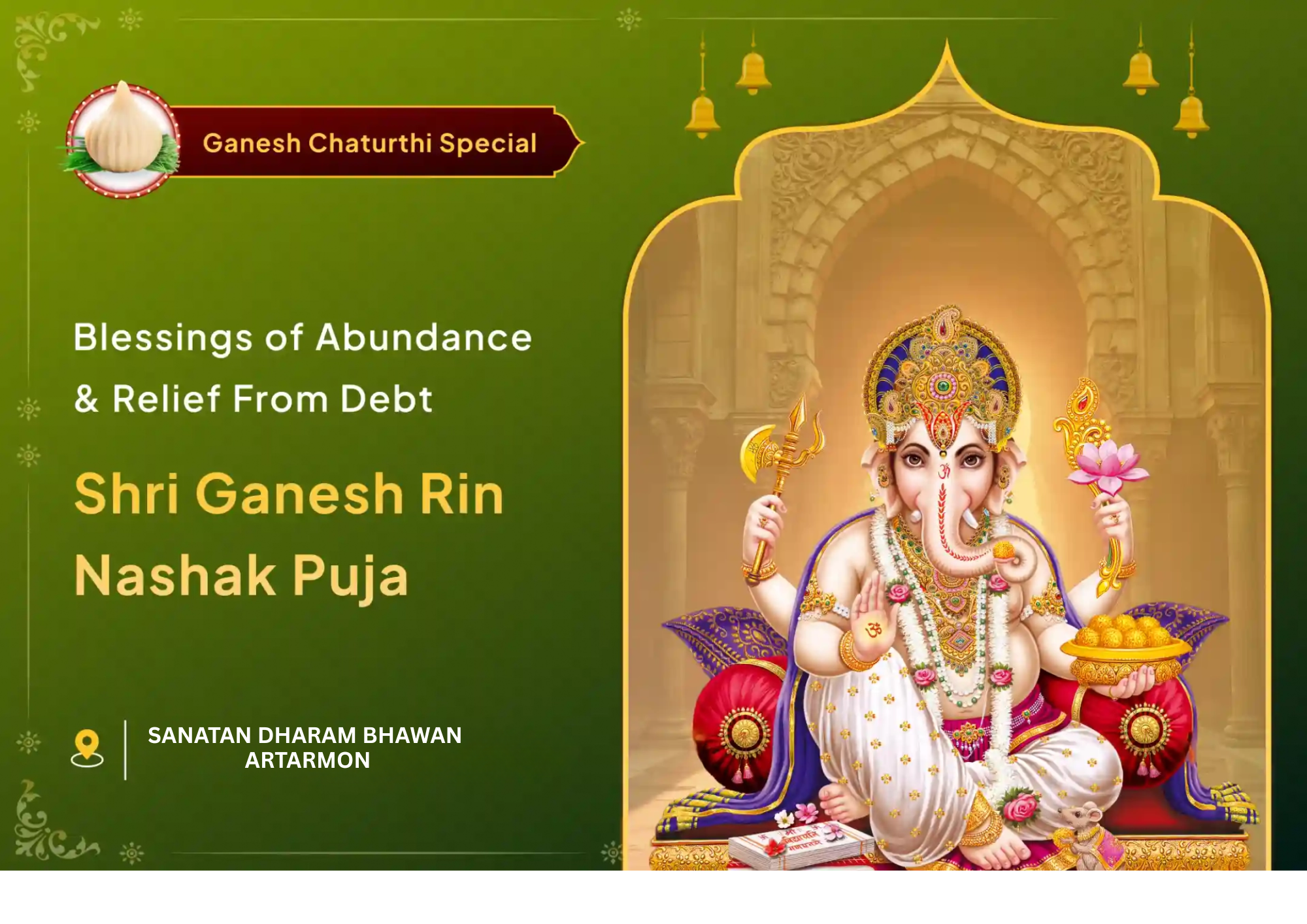 Sankat Nashan Stotra Path - At Temple With Langar Seva