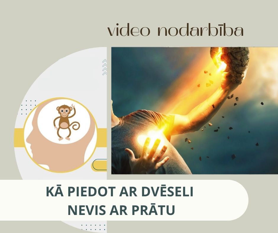 KĀ PIEDOT AR DVĒSELI, NEVIS AR PRĀTU. 66 min.