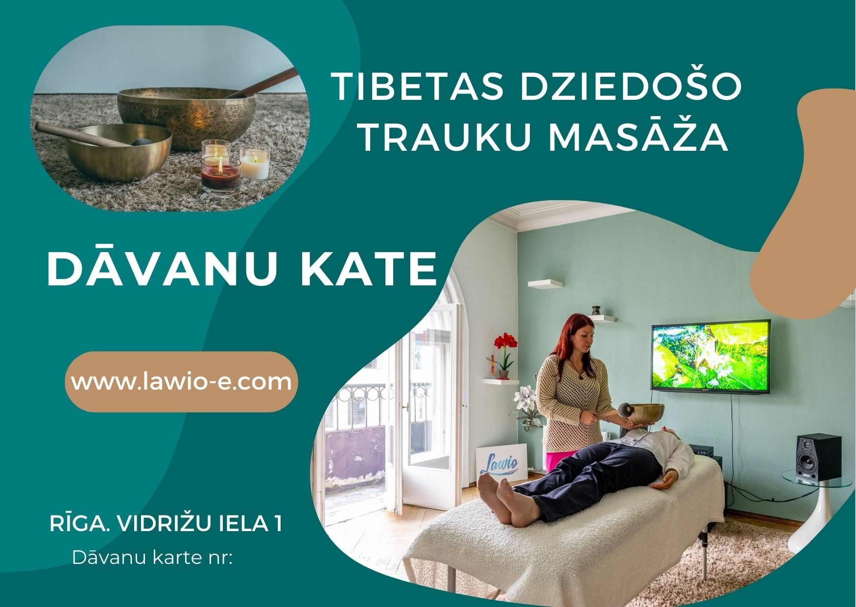 TIBETAS DZIEDOŠO TRAUKU MASĀŽA. 60 min.