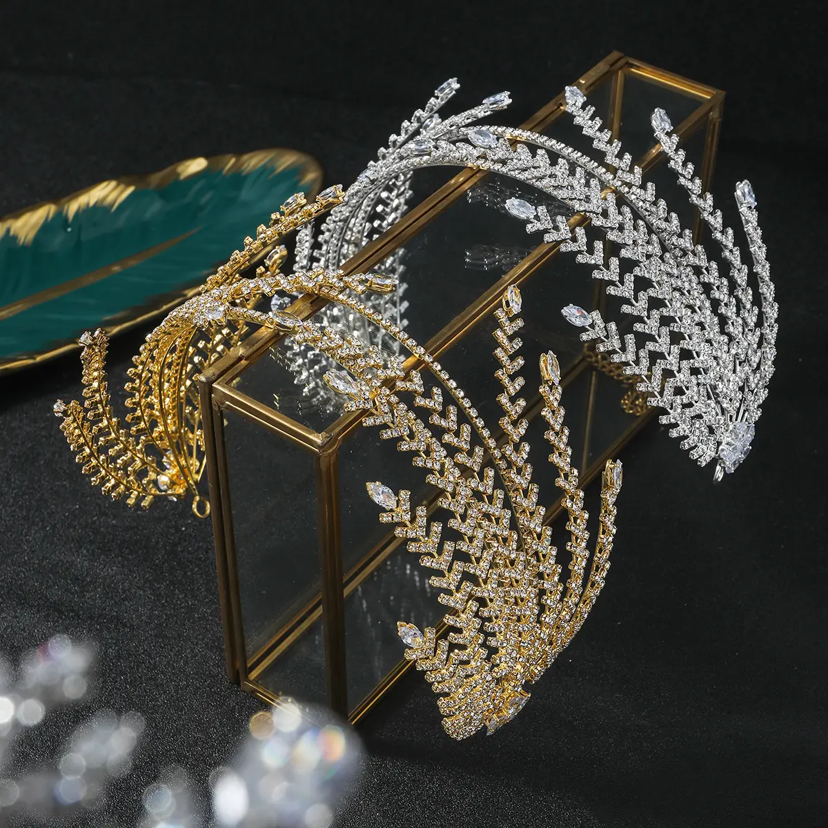 Elegant Crystal Headbands