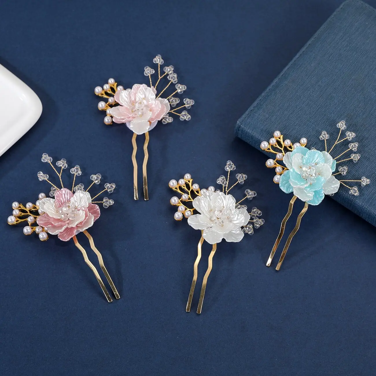 Floral Hairpins