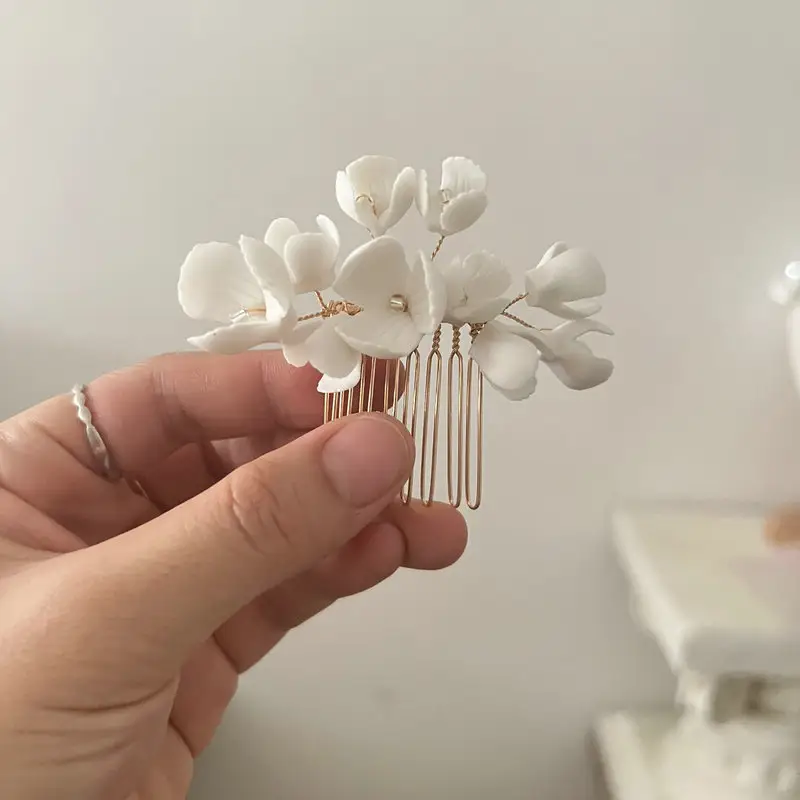 Floral Hair Comb