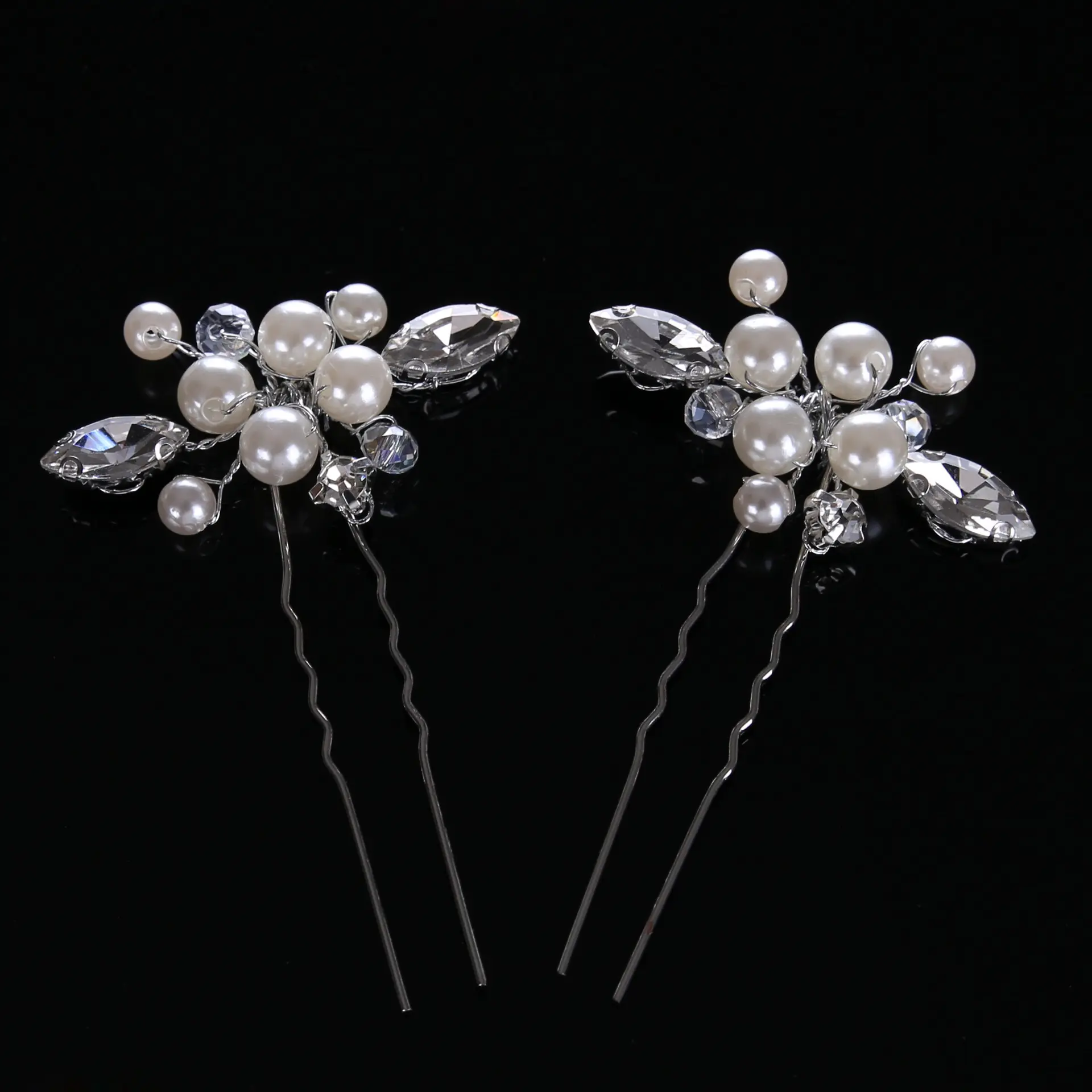Elegant Pearl Hairpins