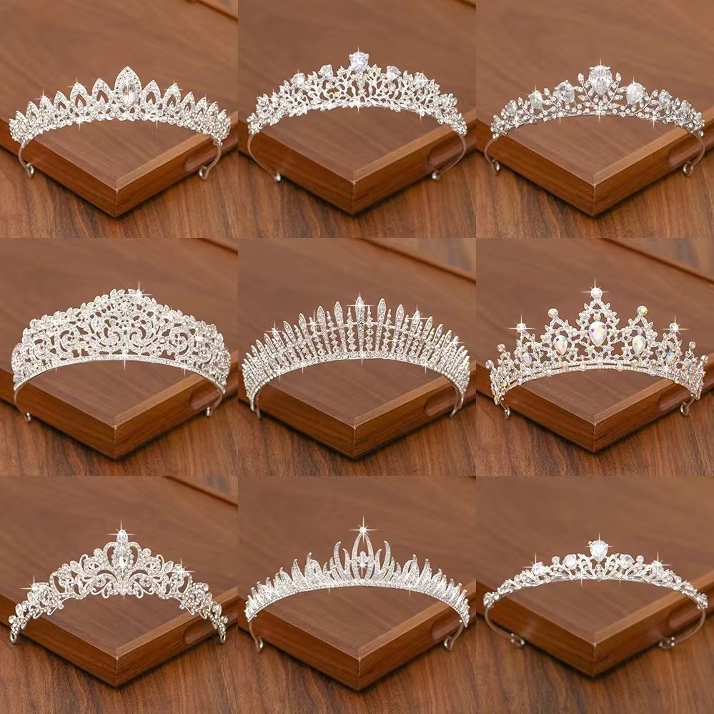 Elegant Crystal Tiaras Collection