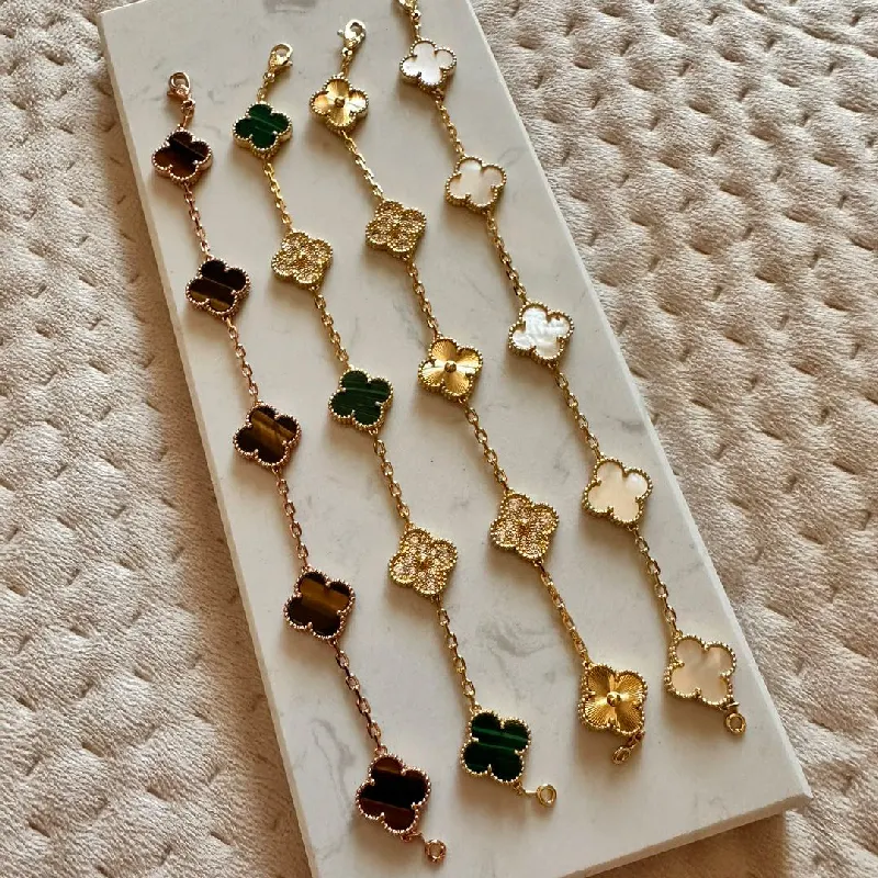 Elegant Clover Bracelets