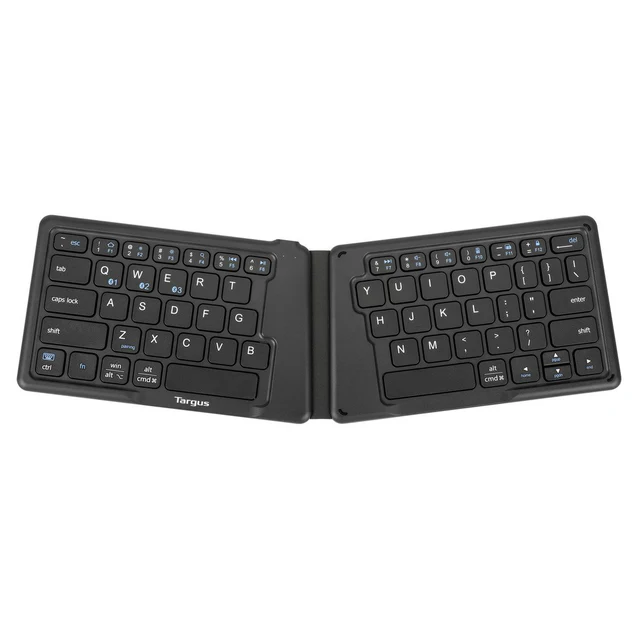 Teclado antimicrobiano ergonómico plegable con Bluetooth®