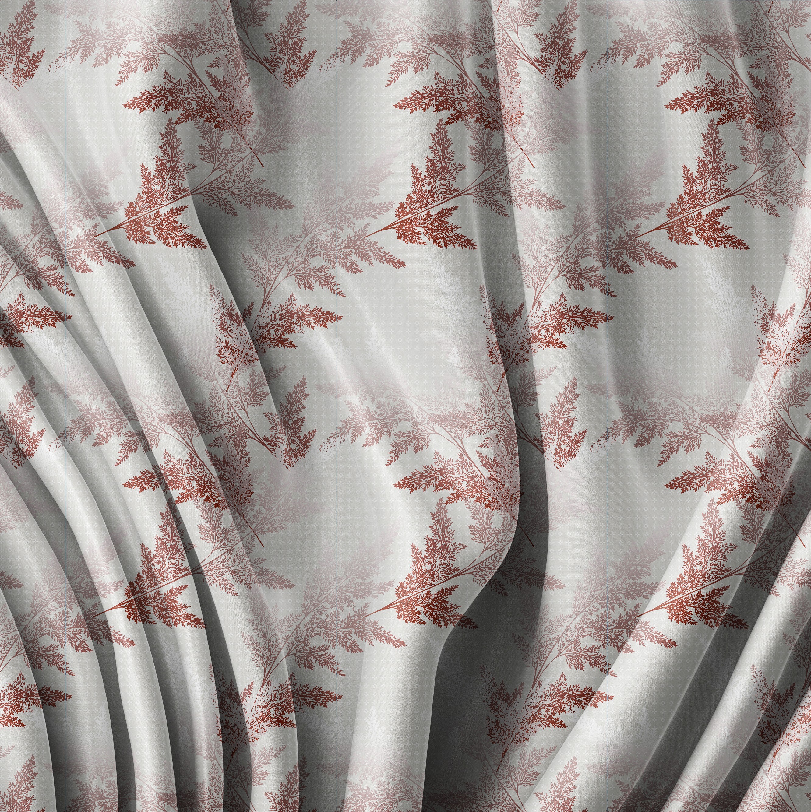 Kiremit Hazan Çift Kişilik Nevresim Takımı %100 Pamuk