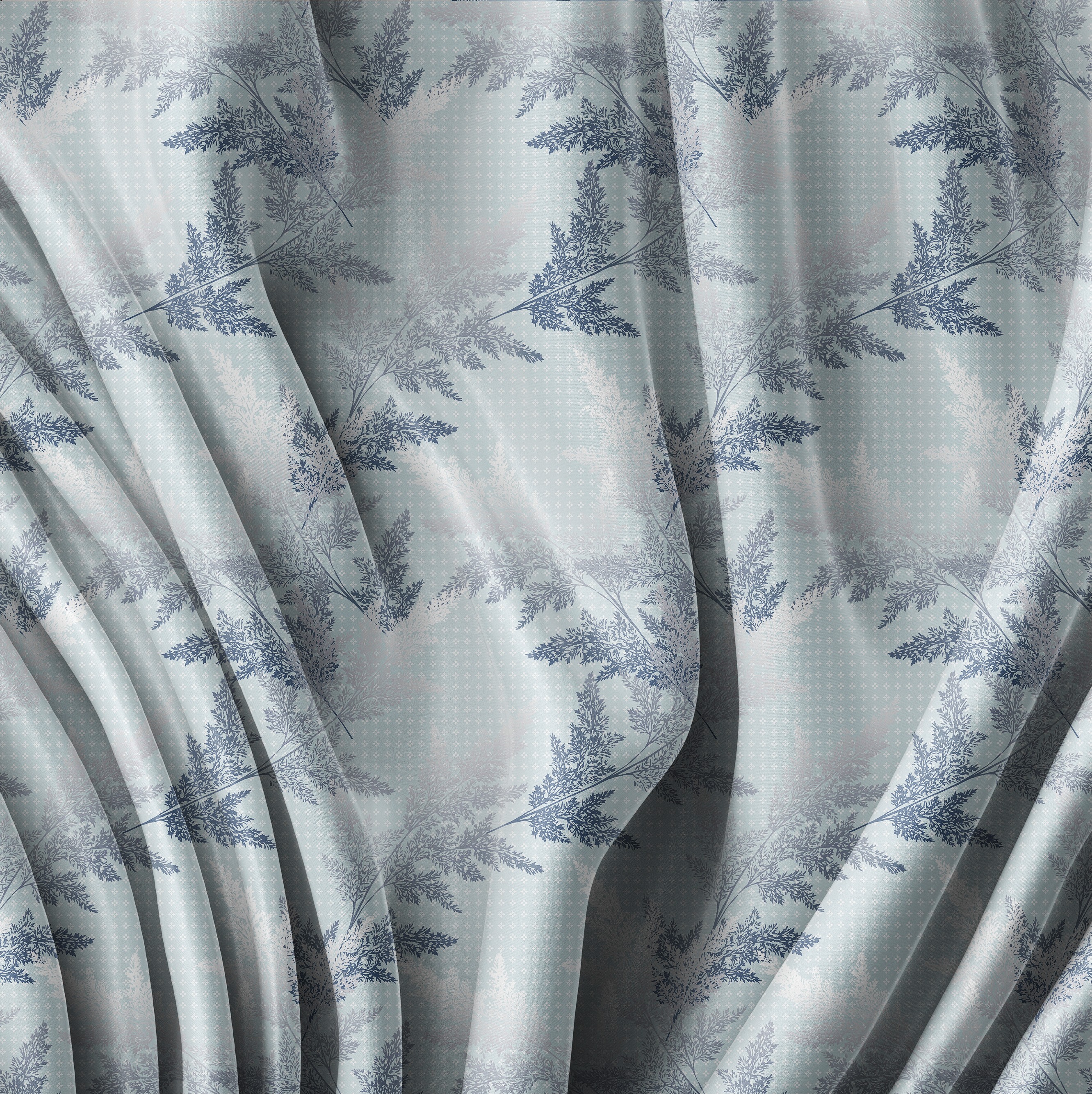 Mavi Hazan Çift Kişilik Nevresim Takımı %100 Pamuk