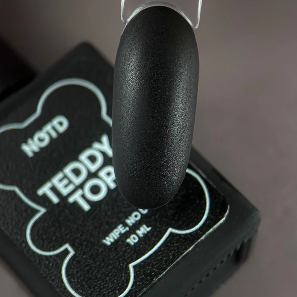 NAILSOFTHEDAY Teddy top wipe
