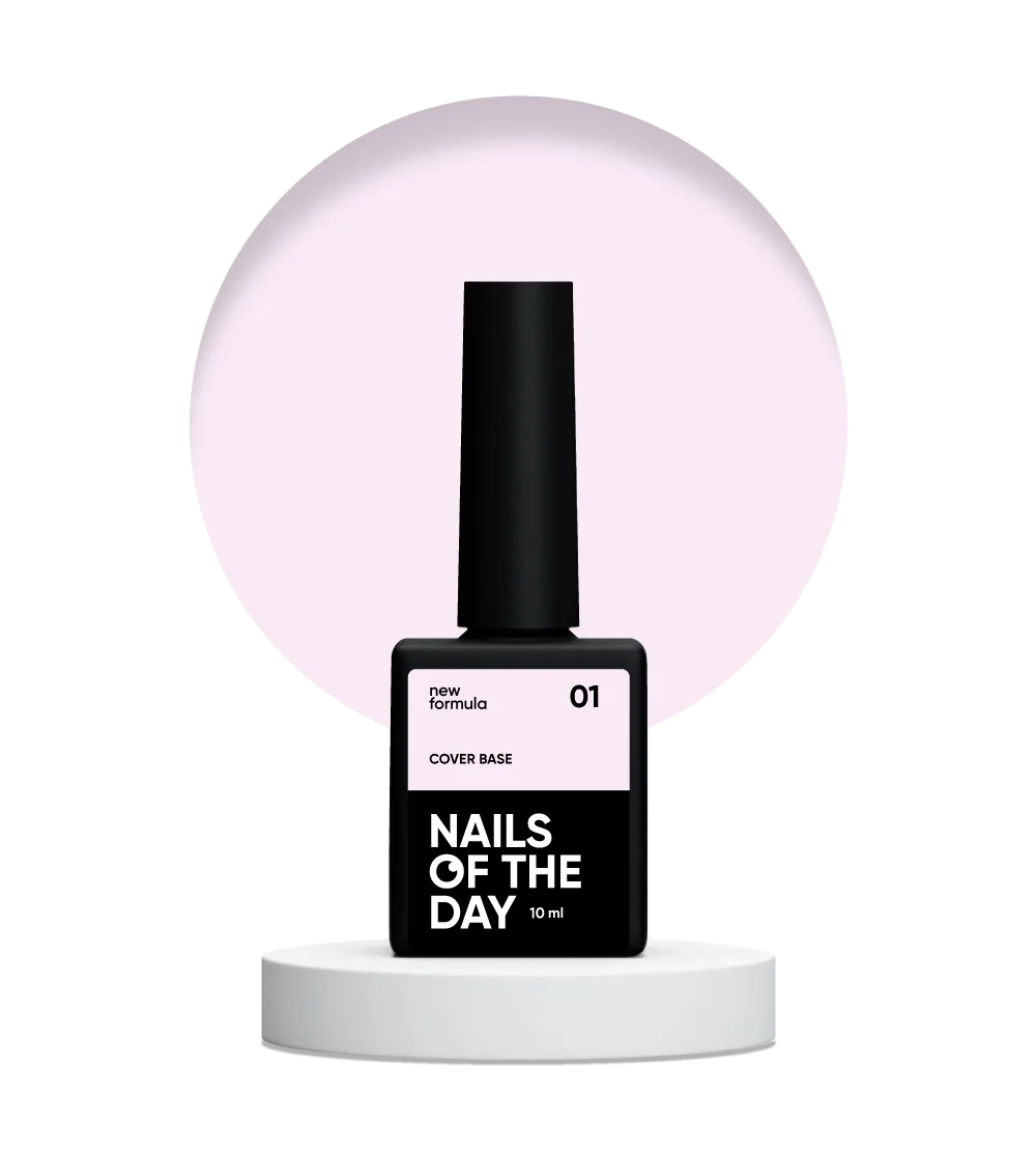 NAILSOFTHEDAY Cover base 01, 10 ml