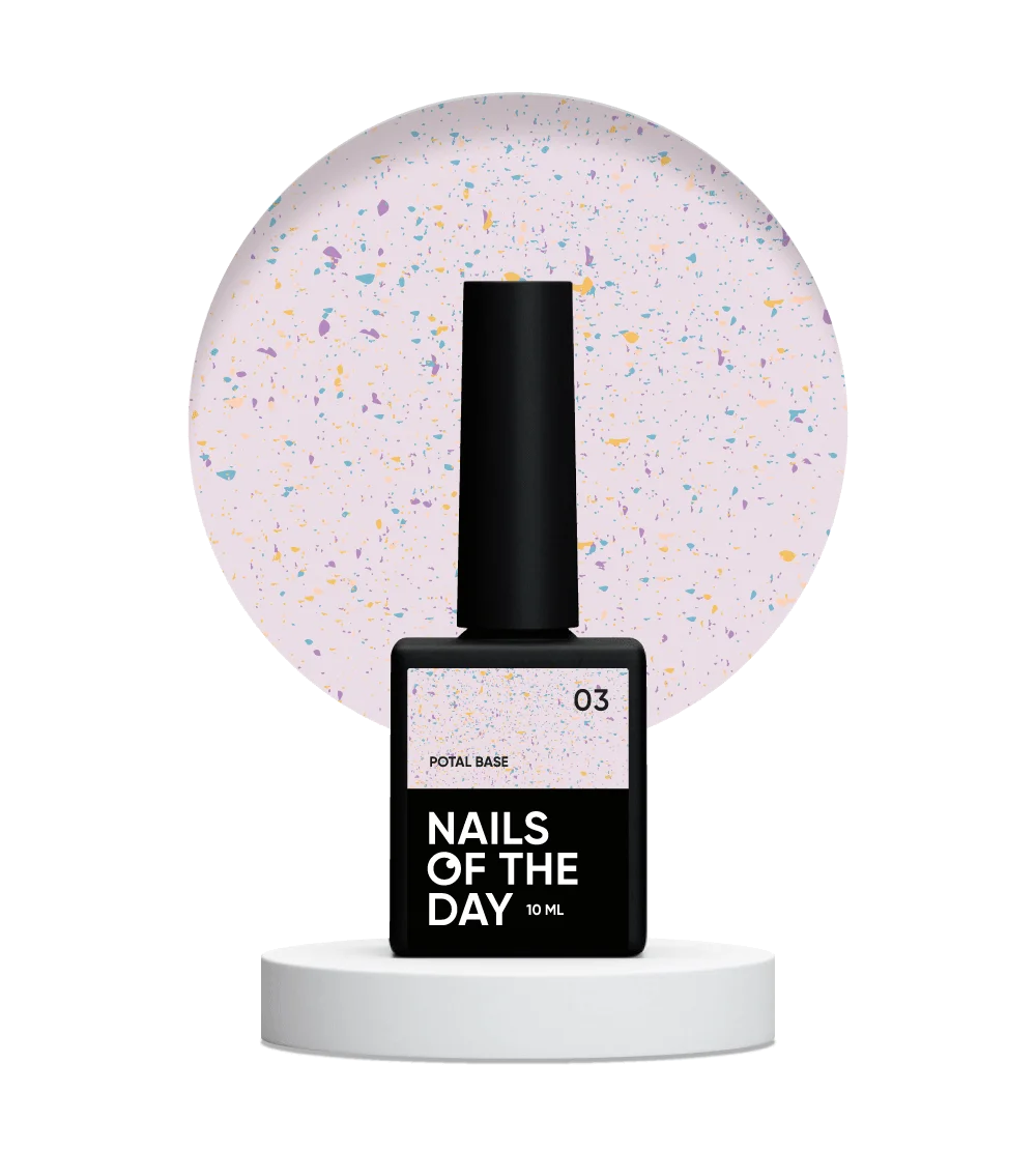 NAILSOFTHEDAY Potal base 03, 10 ml