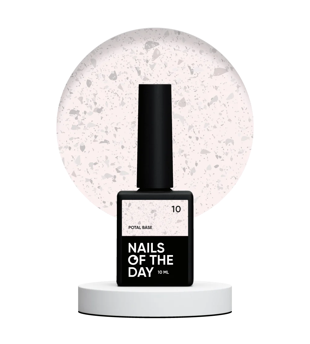 NAILSOFTHEDAY Potal base 10, 10 ml