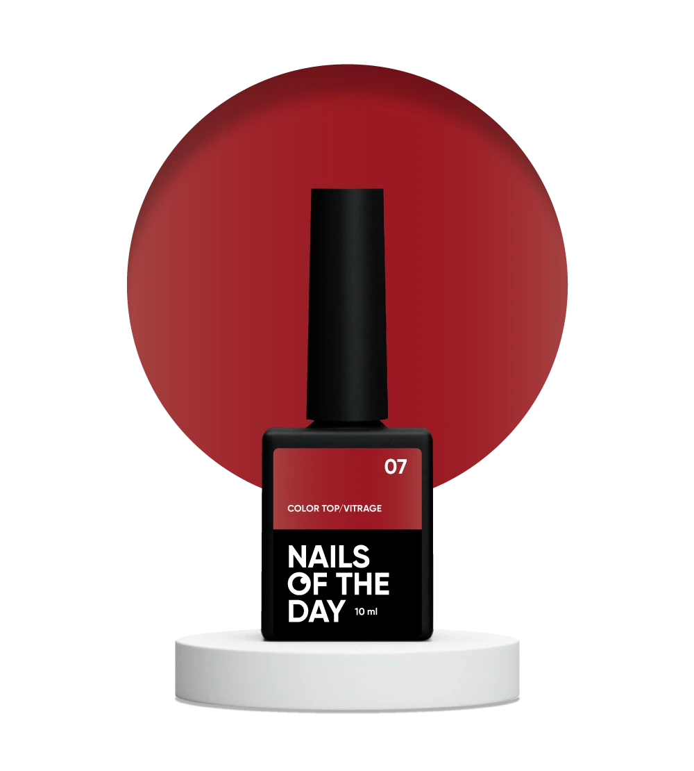 NAILSOFTHEDAY Color top Vitrage 07