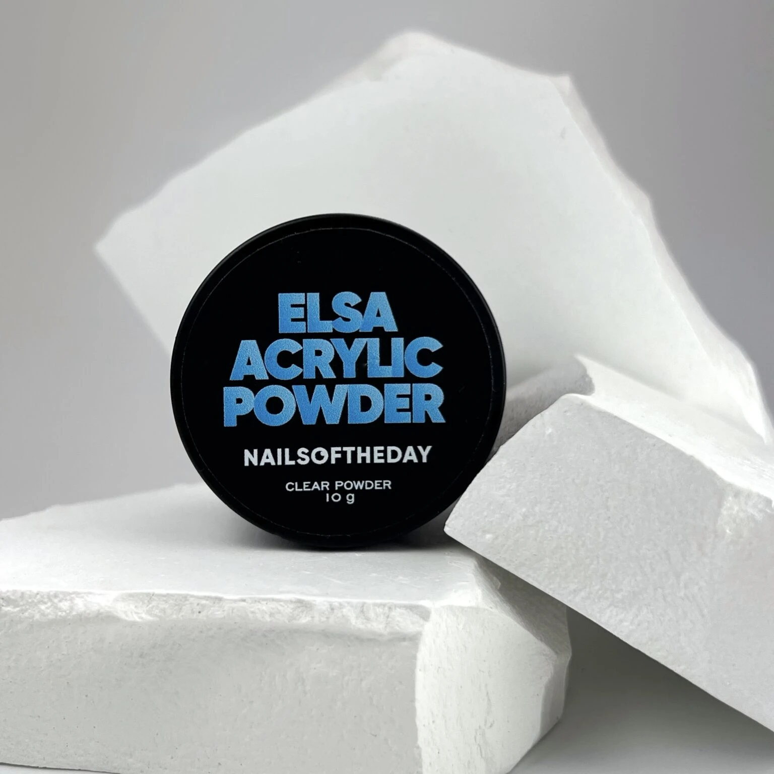 NAILSOFTHEDAY ELSA Acrylic powder clear, 10 g
