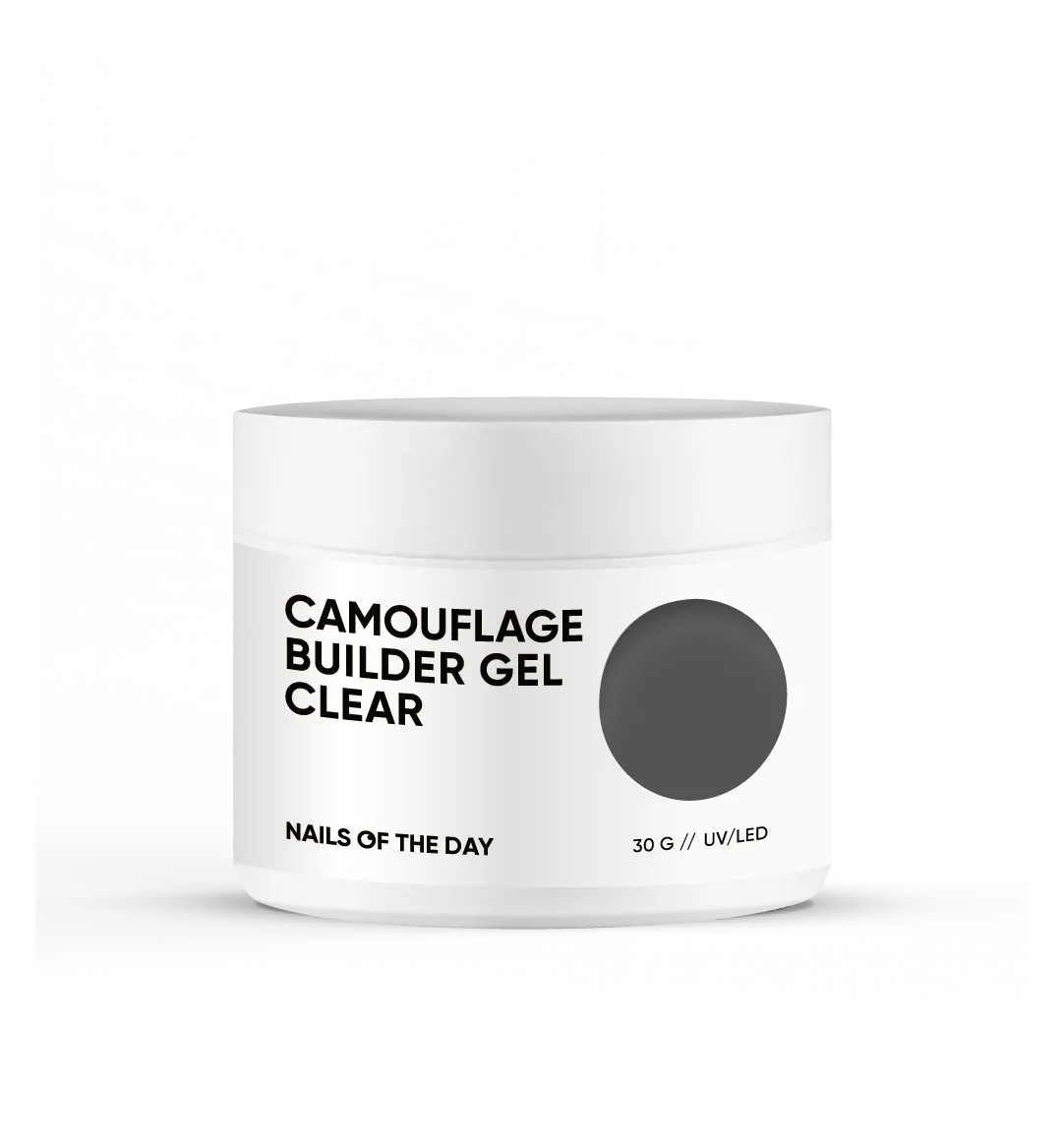 NAILSOFTHEDAY Camouflage builder gel clear, 30 ml