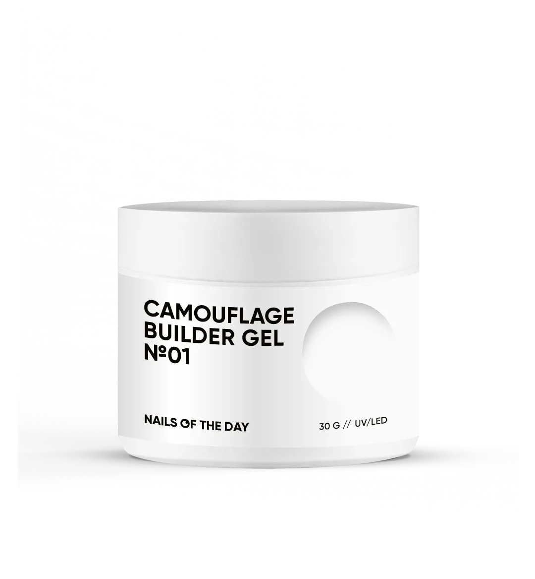 NAILSOFTHEDAY Camouflage builder gel 01, 30 ml