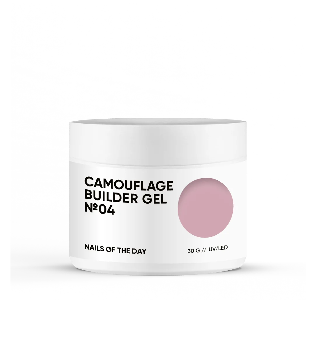 NAILSOFTHEDAY Camouflage builder gel 04, 30 ml