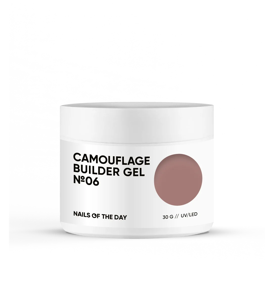 NAILSOFTHEDAY Camouflage builder gel 06, 30 ml