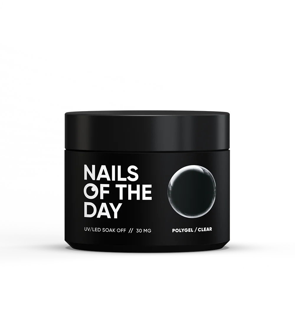 NAILSOFTHEDAY Polygel clear, 30 ml