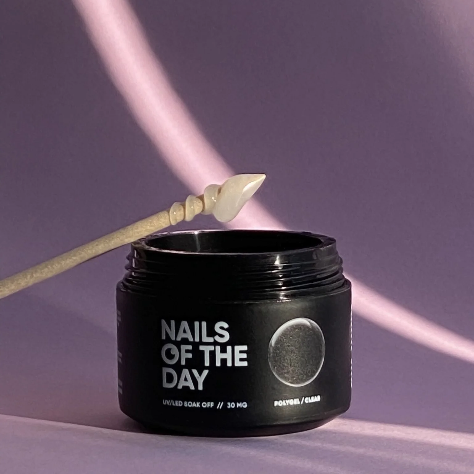 NAILSOFTHEDAY Polygel clear, 30 ml