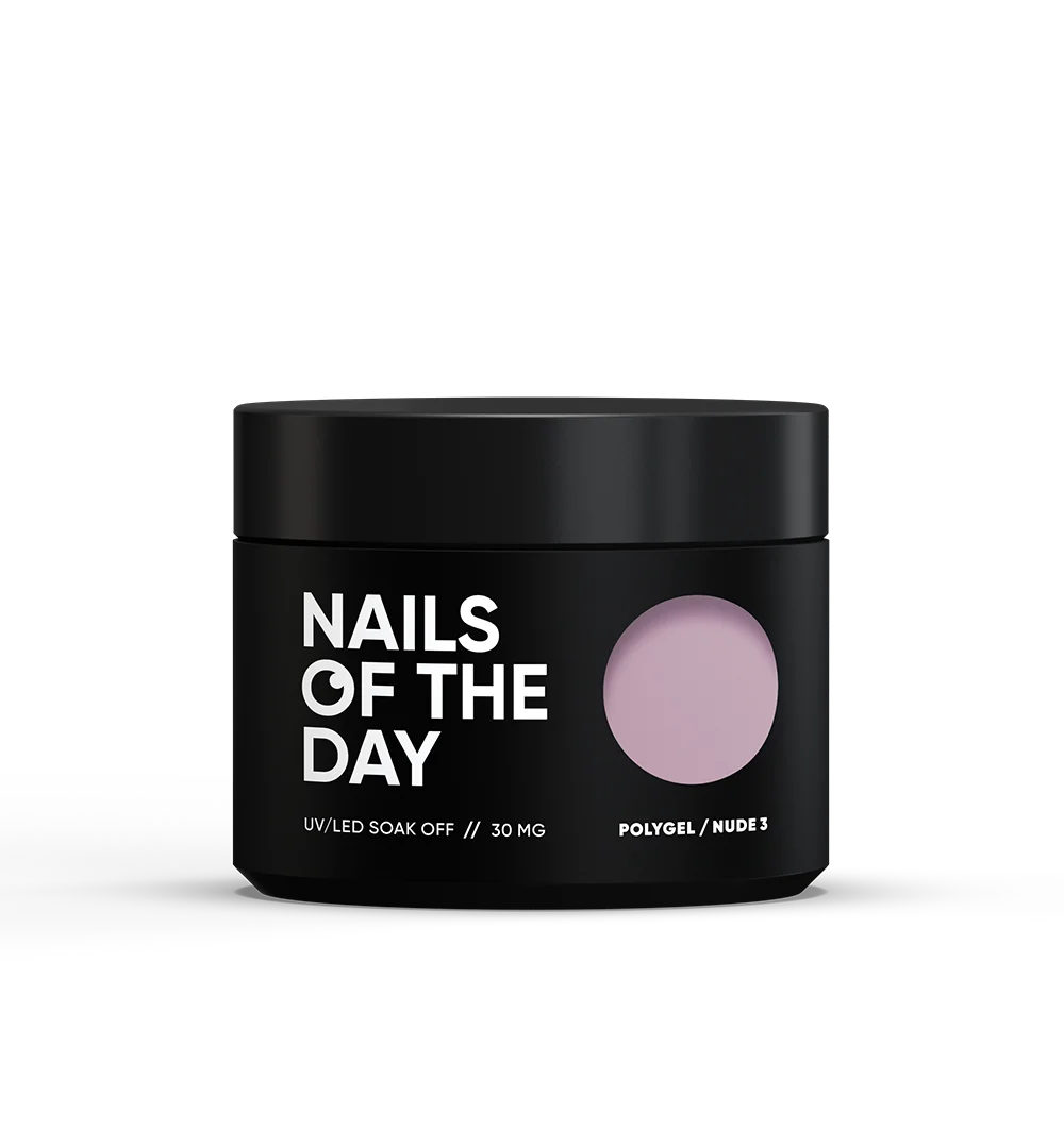 NAILSOFTHEDAY Polygel nude 03, 30 ml