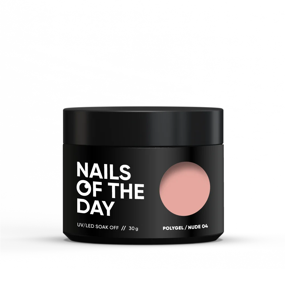 NAILSOFTHEDAY Polygel nude 04, 30 ml