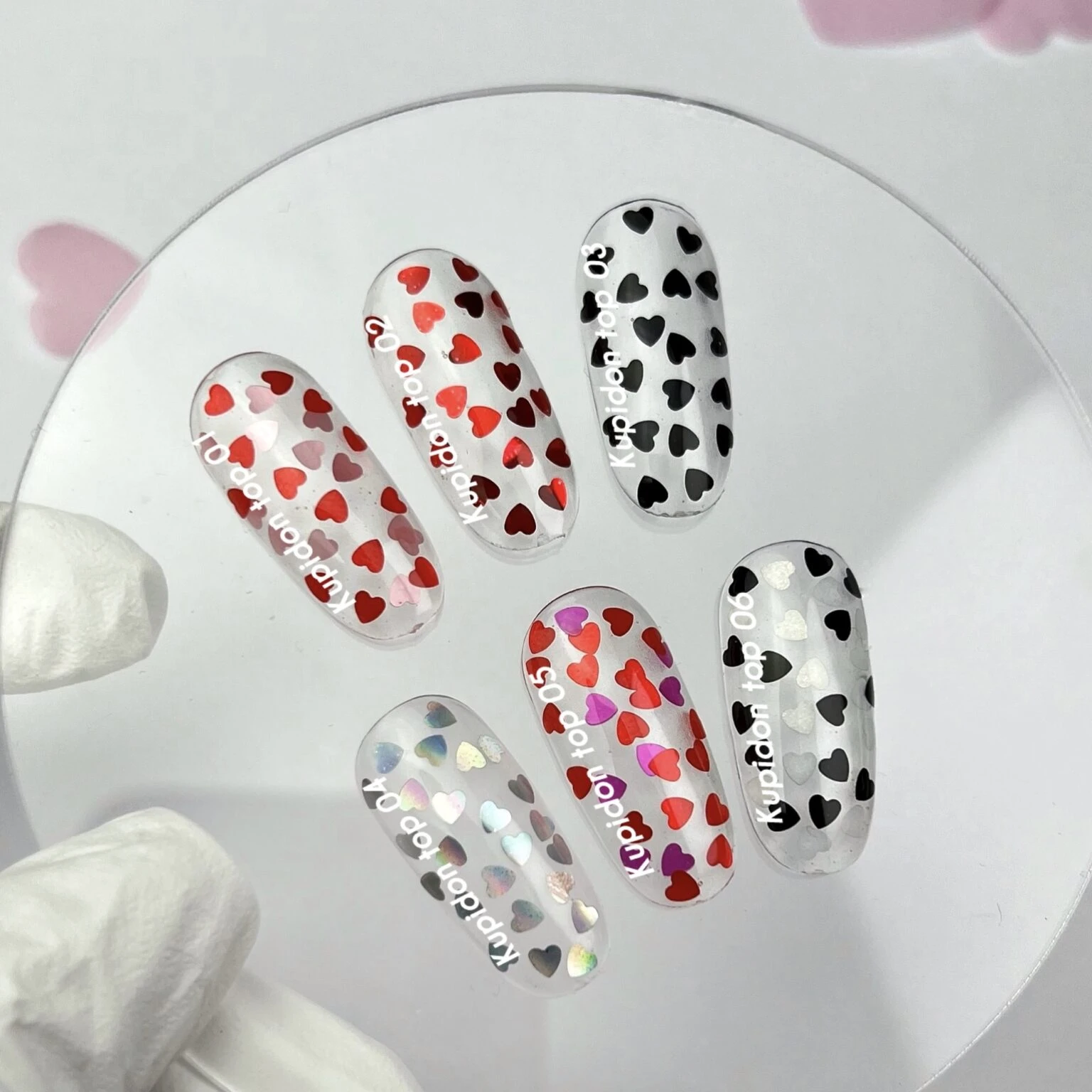 NAILSOFTHEDAY Kupidon top 06