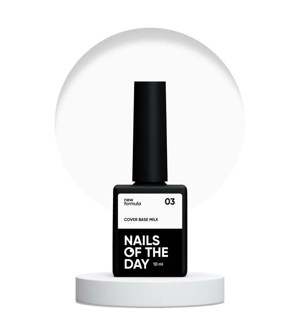 NAILSOFTHEDAY Cover base milk 03