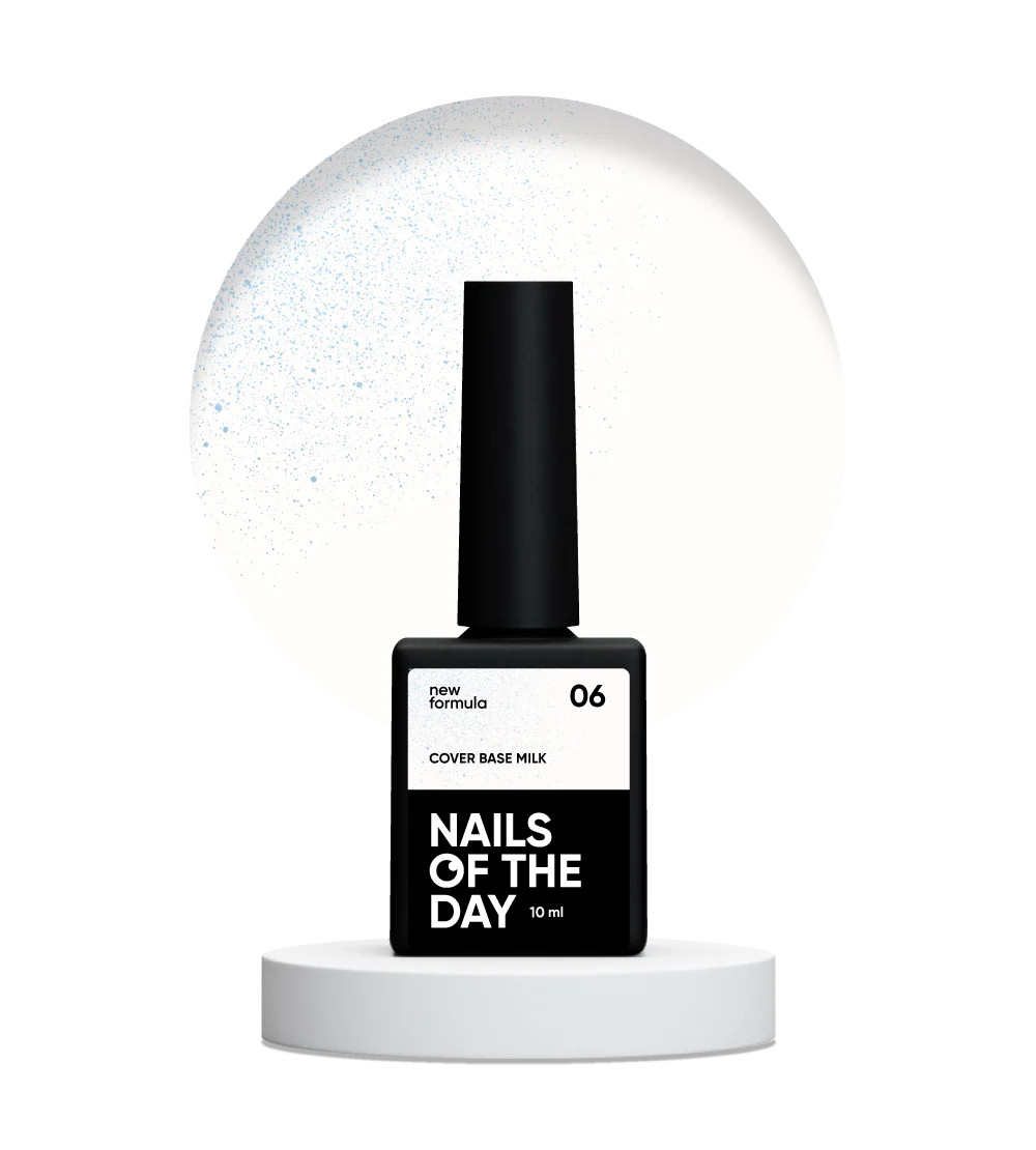 NAILSOFTHEDAY Cover base milk shimmer 06