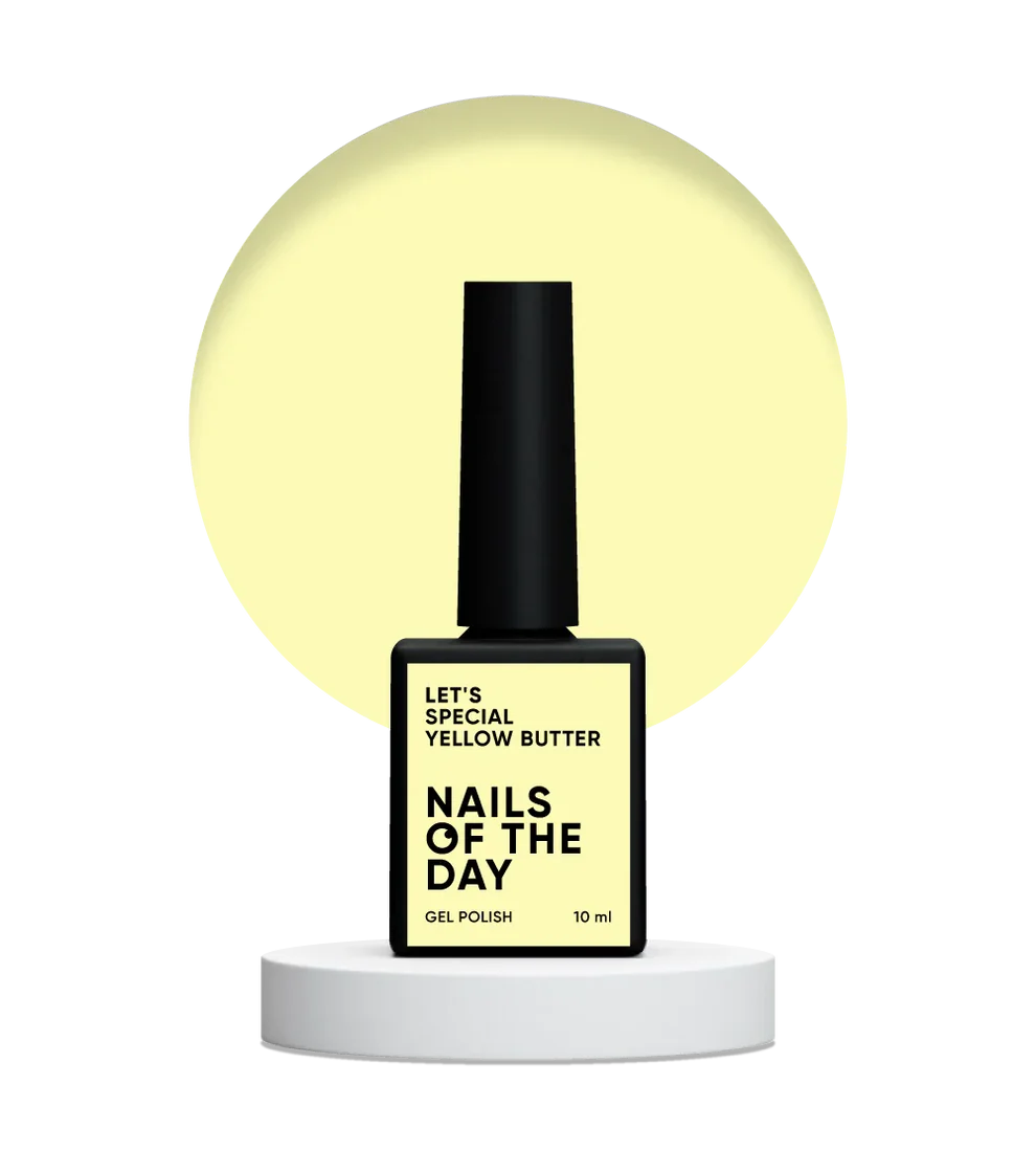 NAILSOFTHEDAY Let’s special Yellow Butter