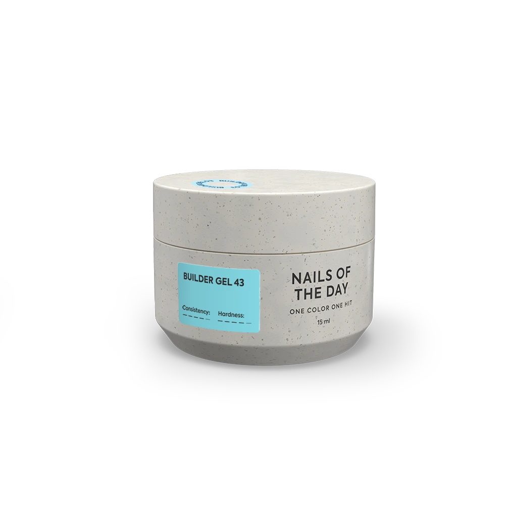 NAILSOFTHEDAY Builder gel 43, 15 ml