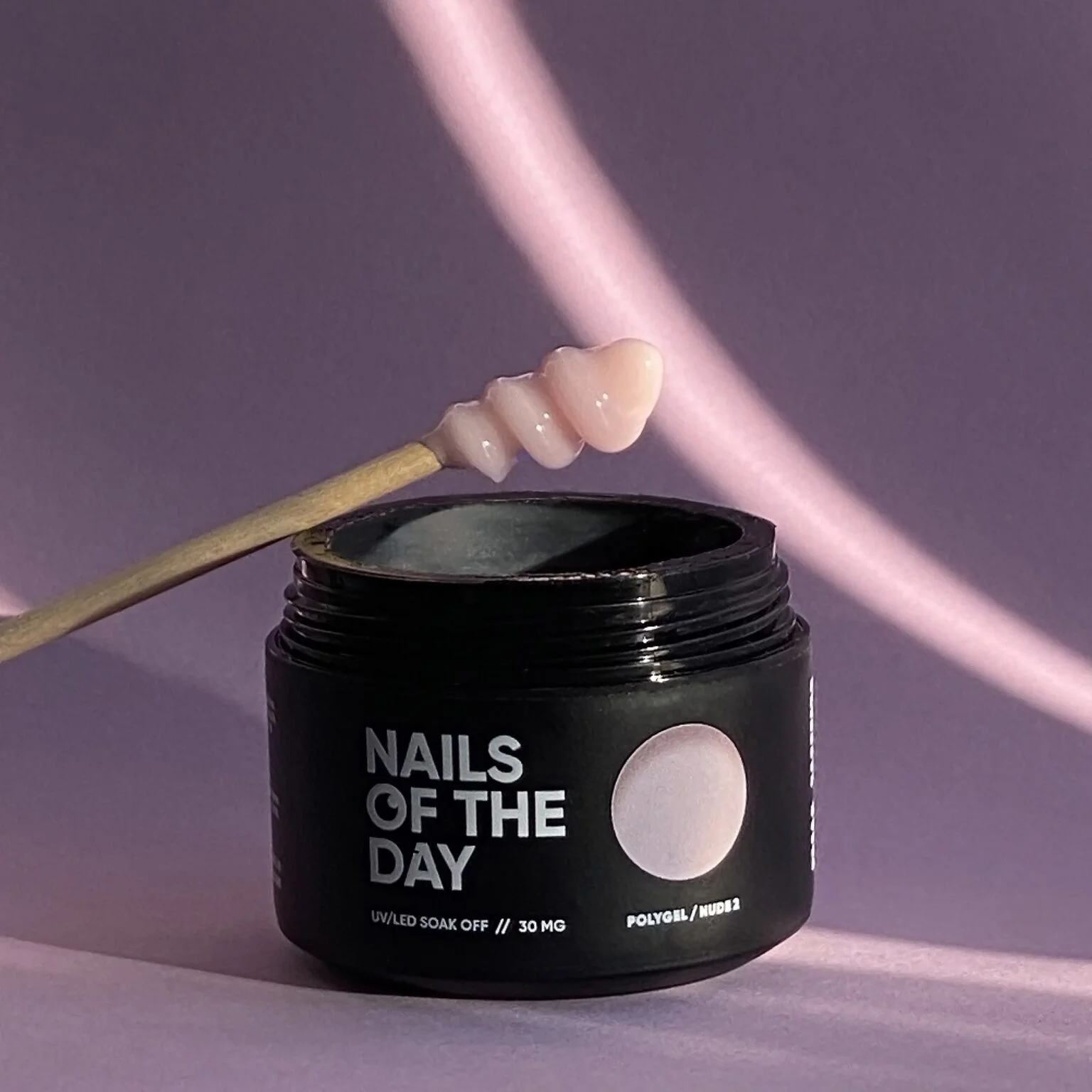NAILSOFTHEDAY Polygel nude 02, 30 ml