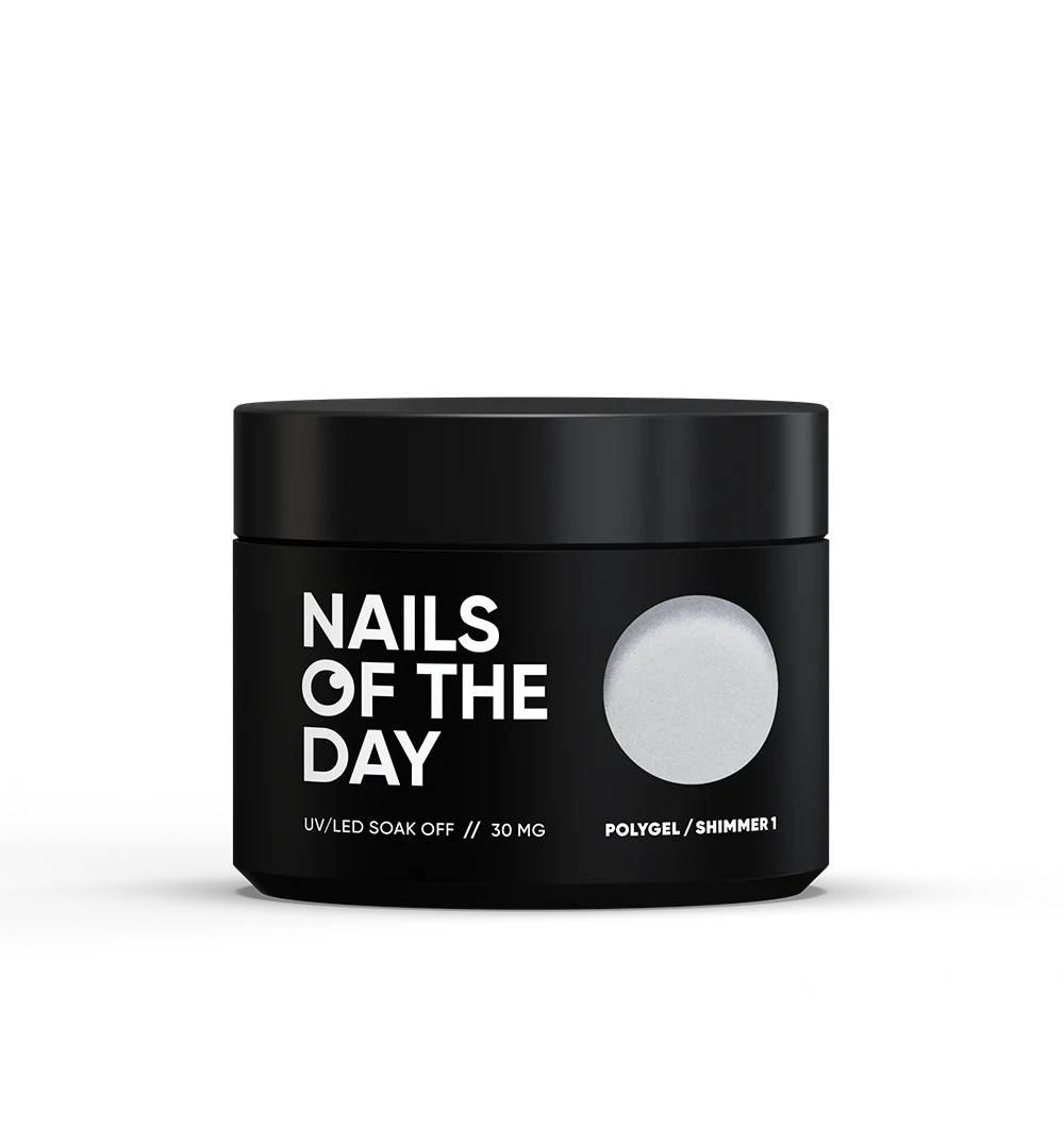NAILSOFTHEDAY Polygel shimmer 01, 30 ml