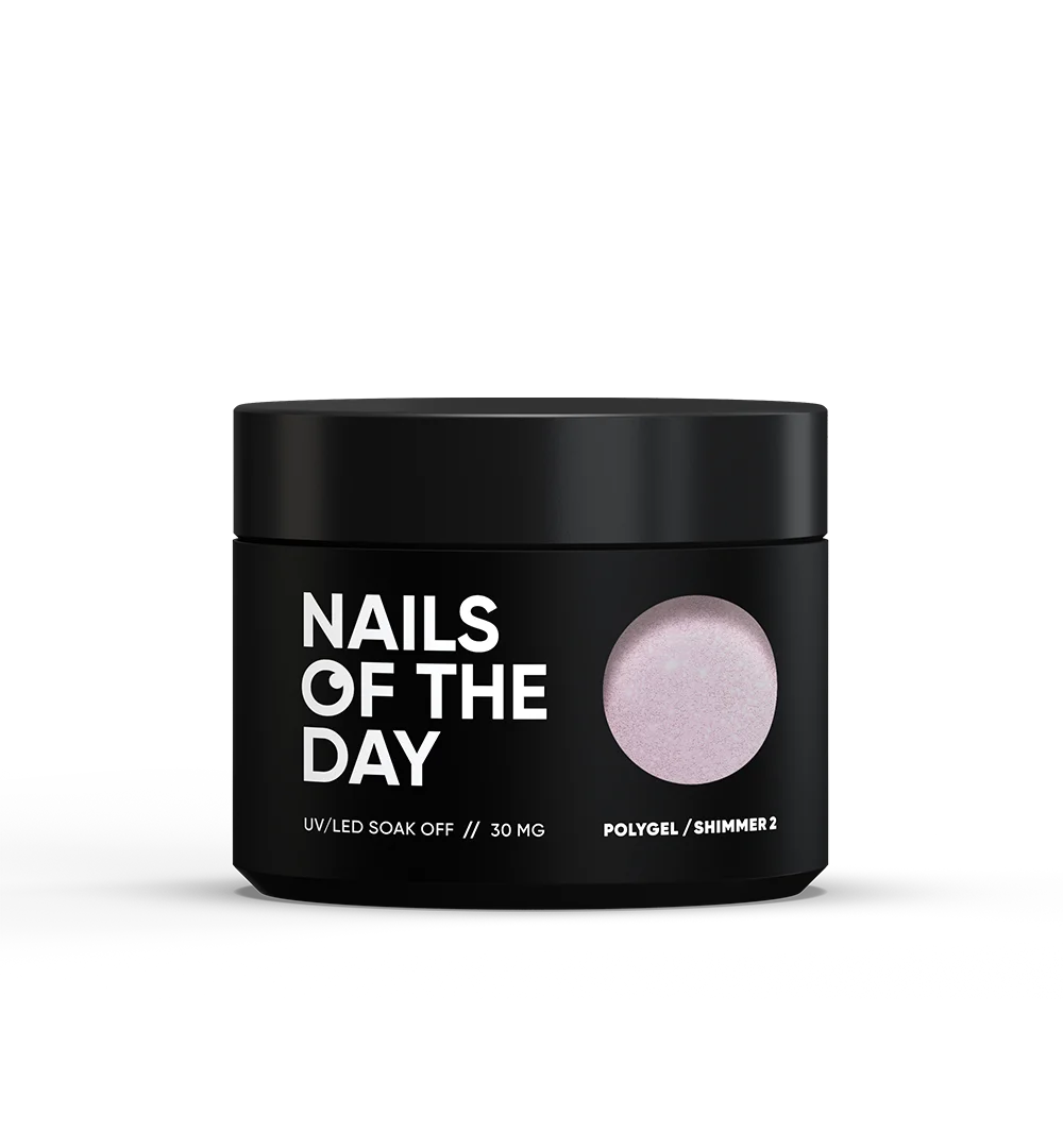 NAILSOFTHEDAY Polygel shimmer 02, 30 ml
