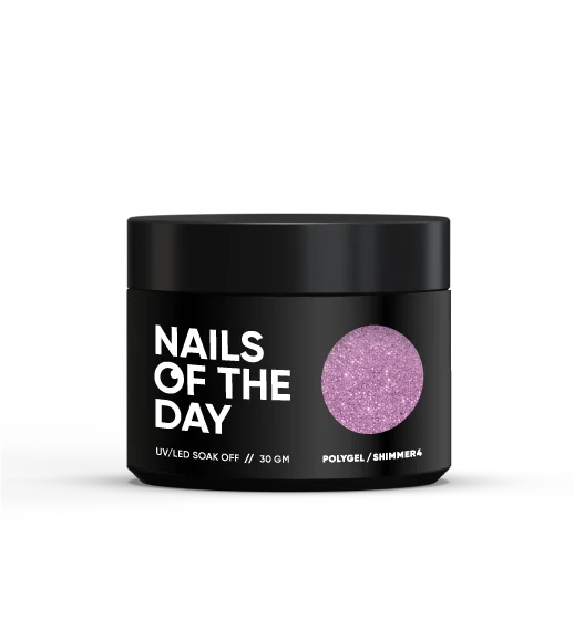 NAILSOFTHEDAY Polygel shimmer 04, 30 ml