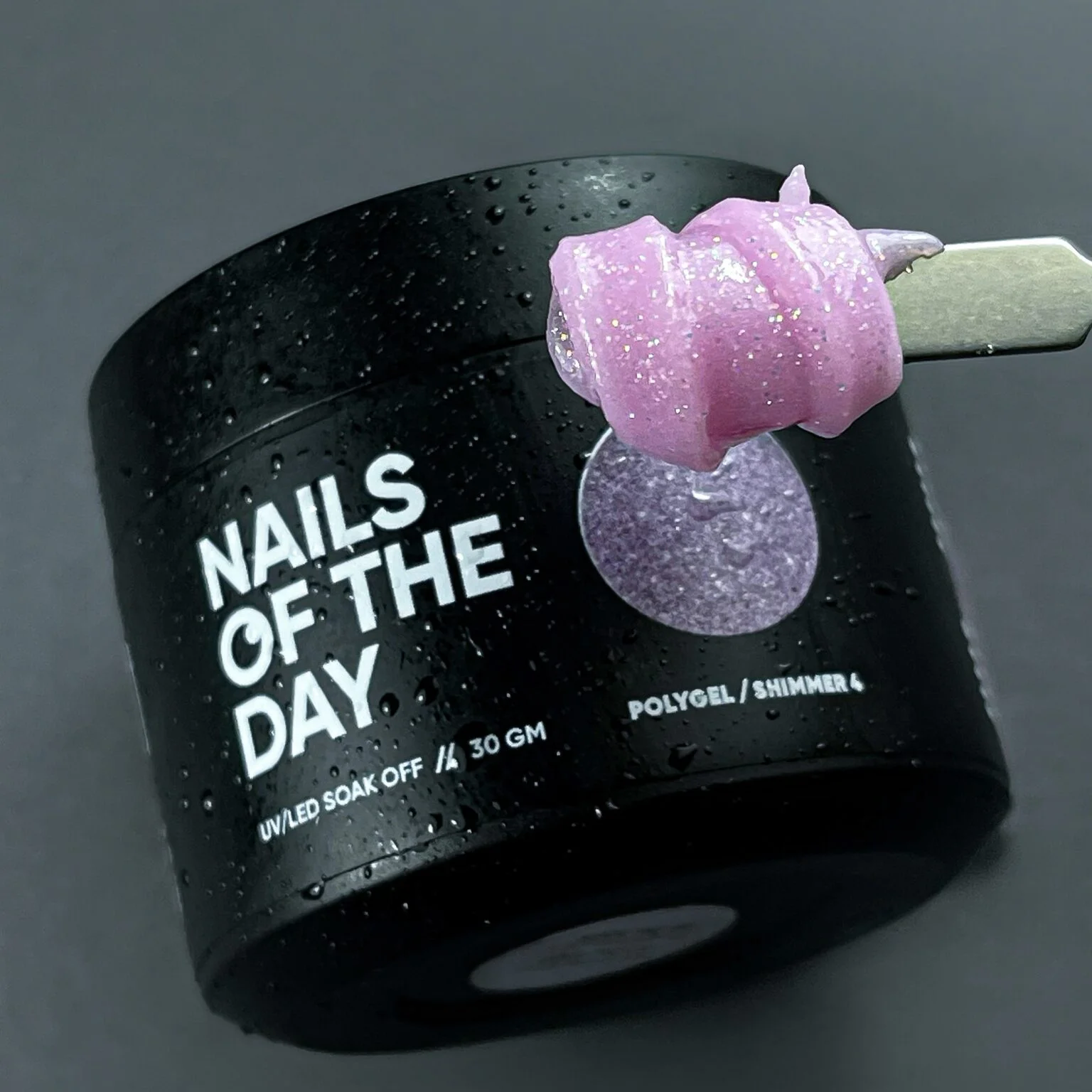 NAILSOFTHEDAY Polygel shimmer 04, 30 ml