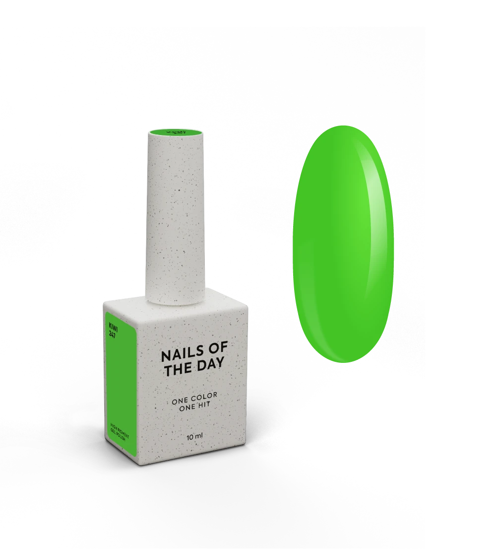 NAILSOFTHEDAY Kiwi-247, 10 ml