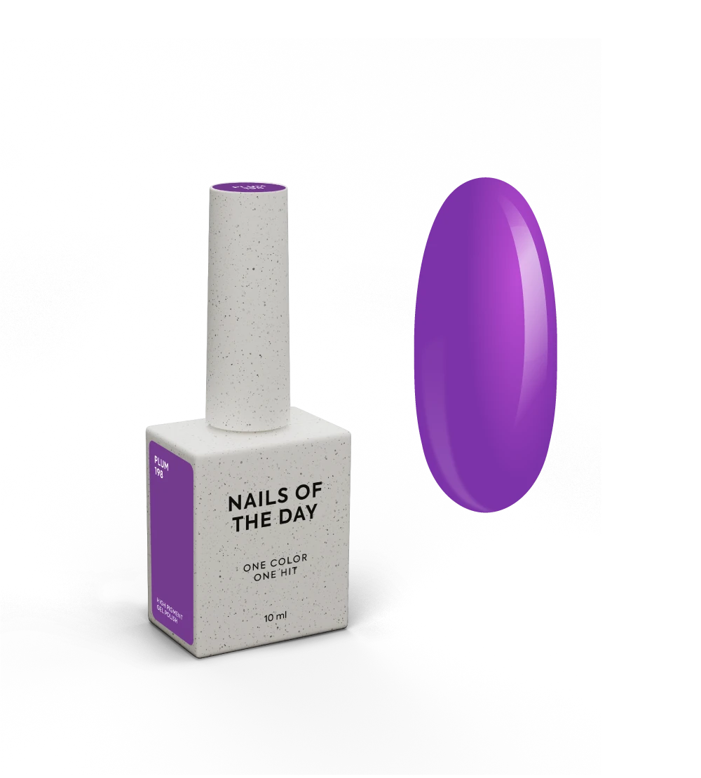NAILSOFTHEDAY Plum-198, 10 ml