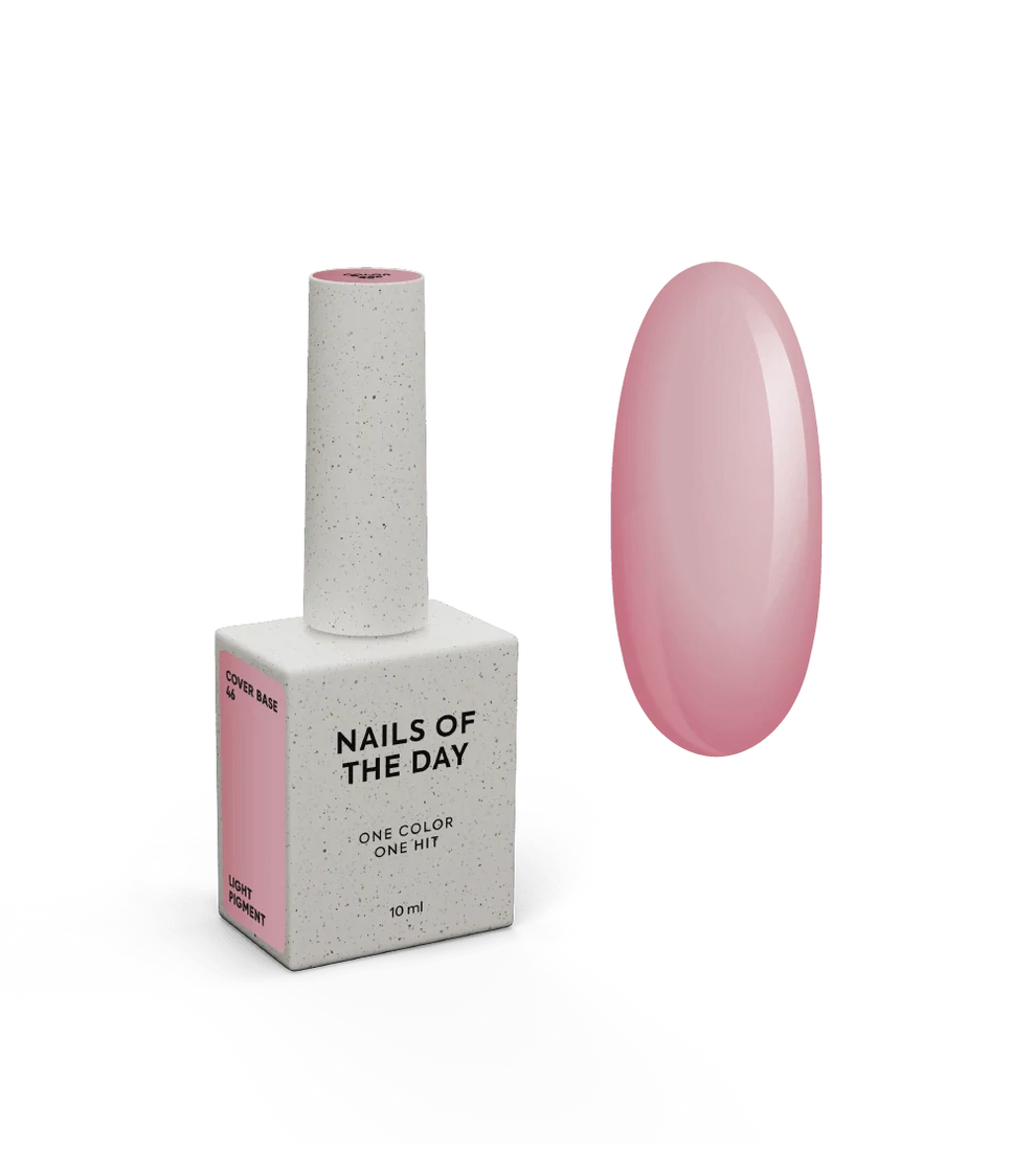 NAILSOFTHEDAY Cover Base 46 Light Pigment