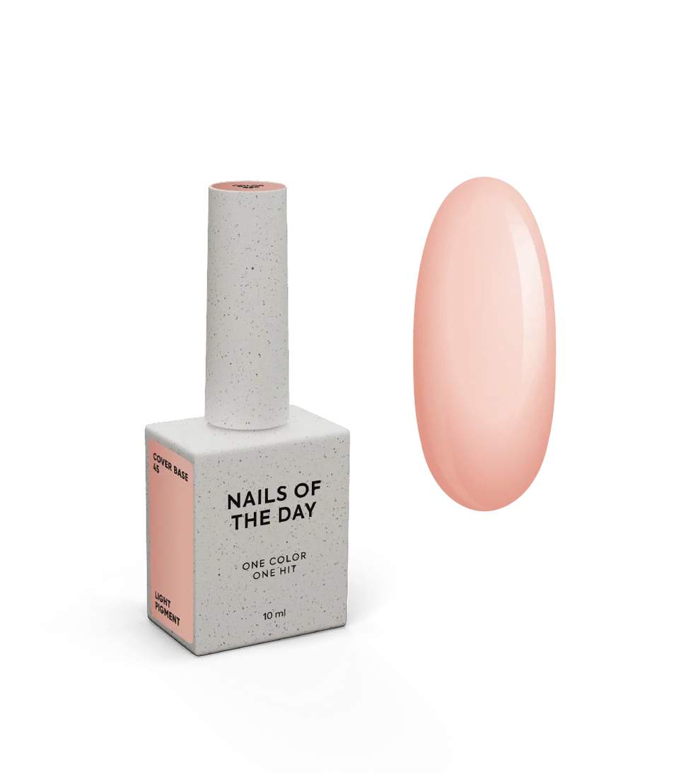 NAILSOFTHEDAY Cover Base 45 Light Pigment