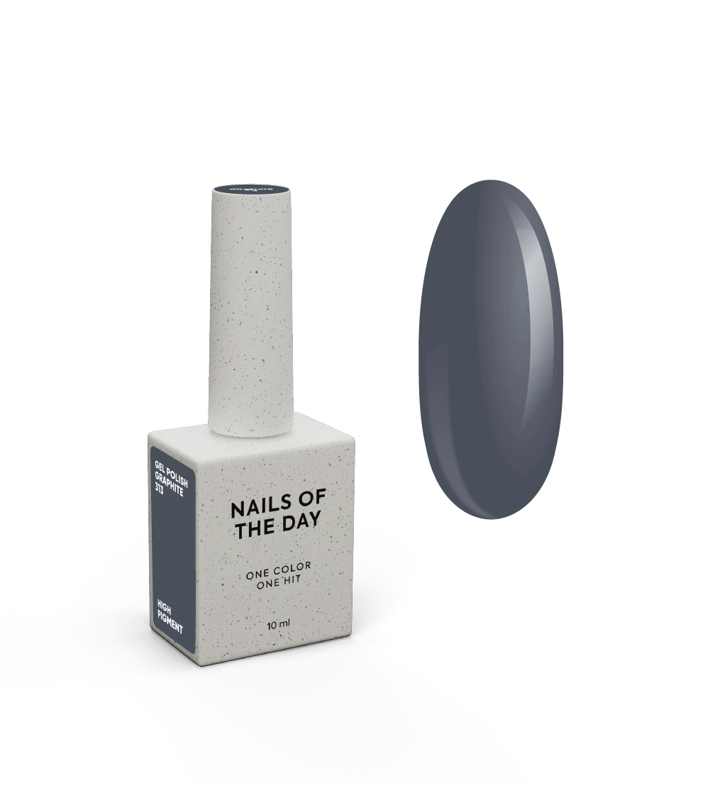 NAILSOFTHEDAY Gel polish Graphite