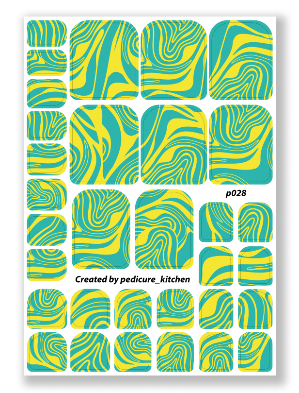 PEDICURE WRAPS P028