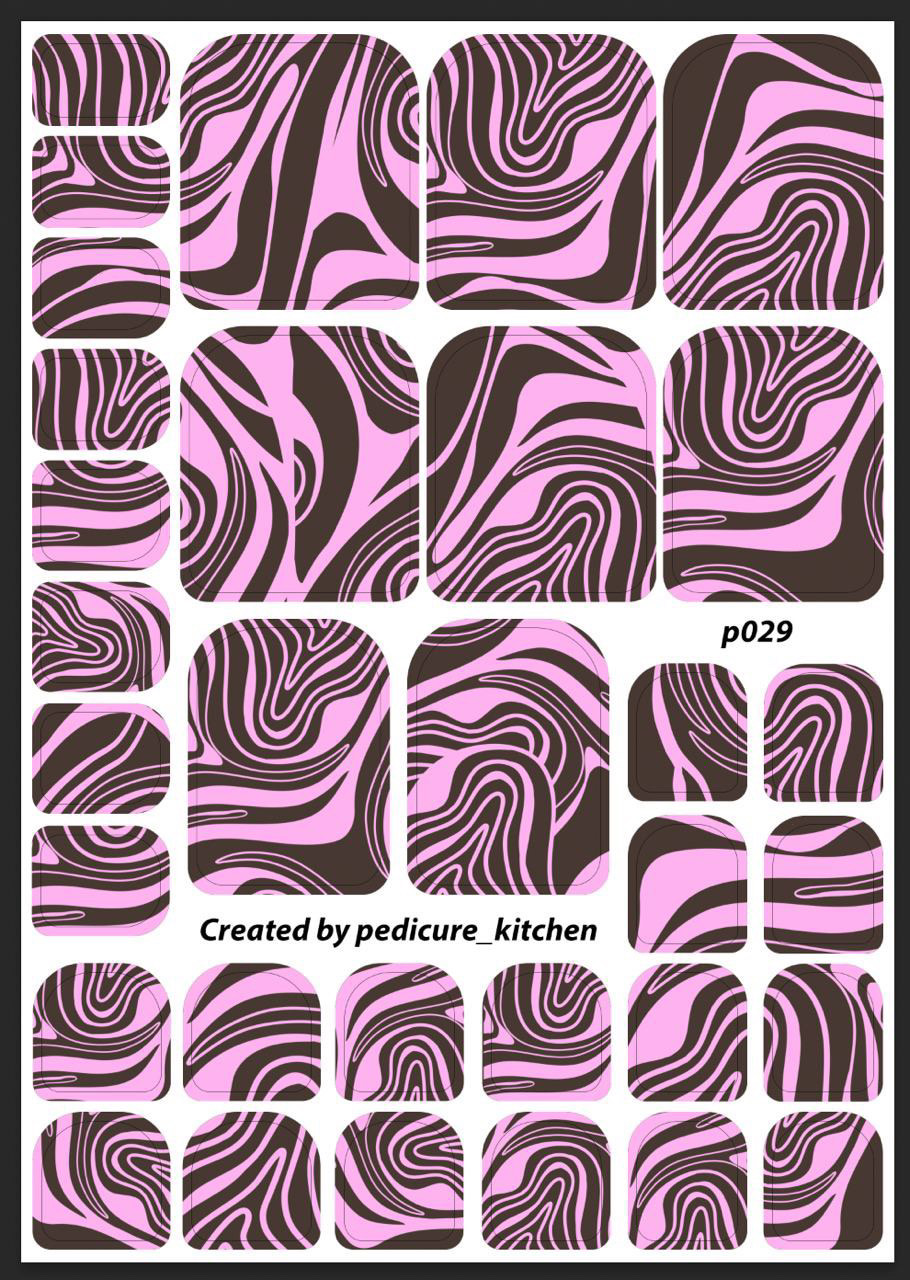 PEDICURE WRAPS P029