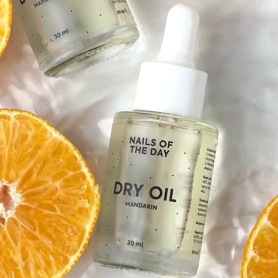 NAILSOFTHEDAY Dry Oil – Mandarin | Sausas aliejus