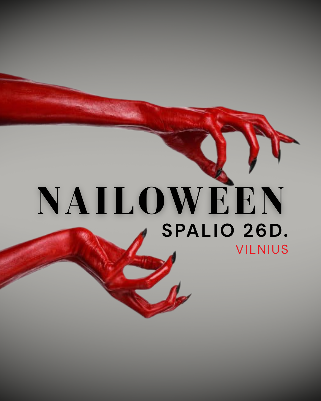 NAILOWEEN bilietas | Spalio 26 d.