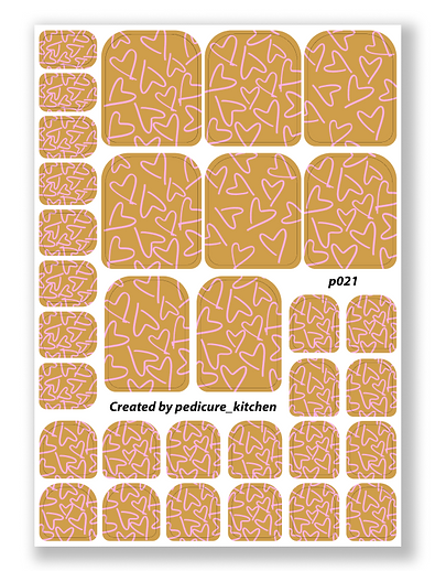 PEDICURE WRAPS P021