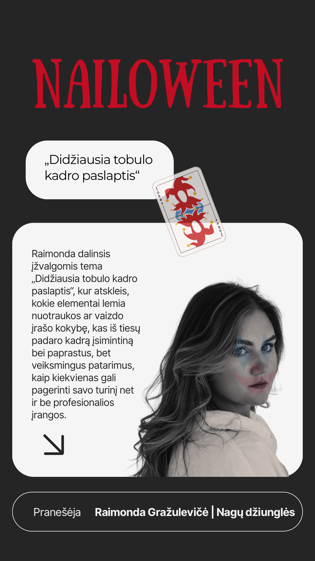 NAILOWEEN bilietas | Spalio 26 d.