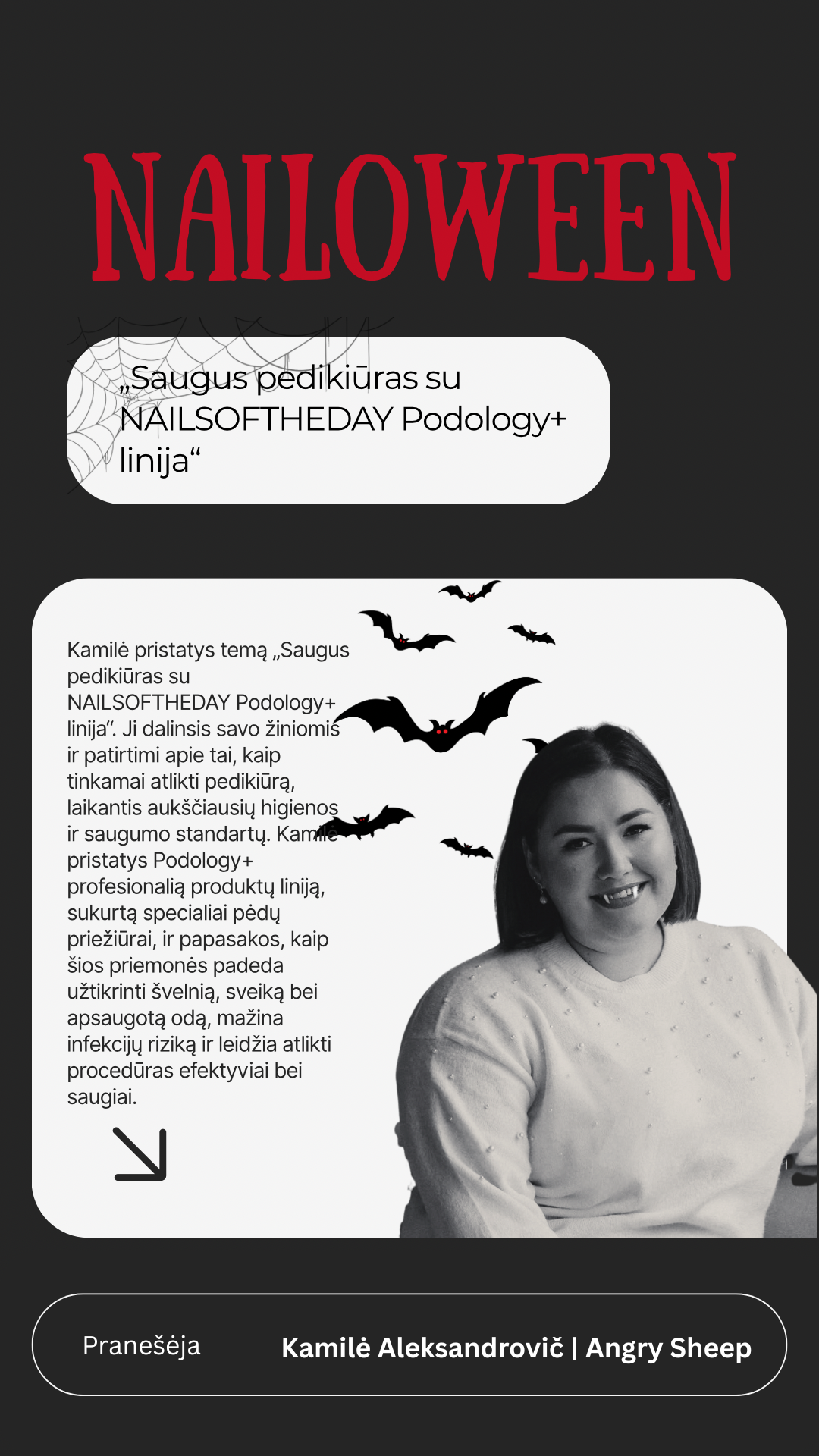 NAILOWEEN bilietas | Spalio 26 d.